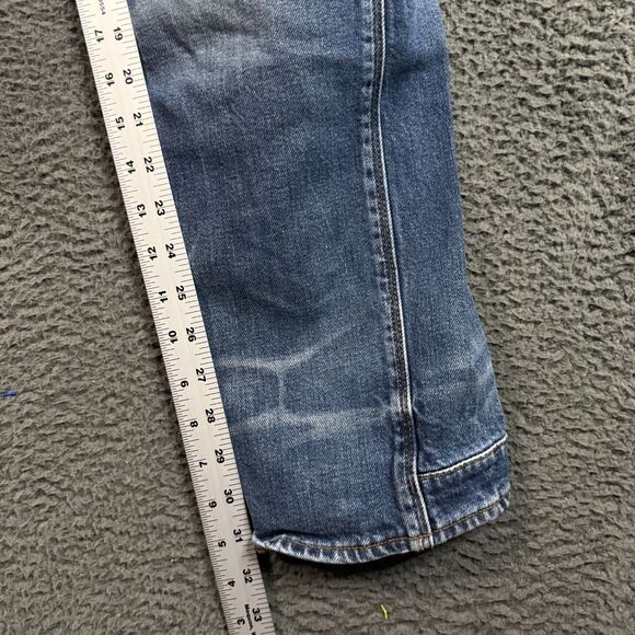 G Star Jeans Mens 38x34 Blue 5620 3D Tapered Medium Wash Stretch Slim Fit Denim - Picture 16 of 16